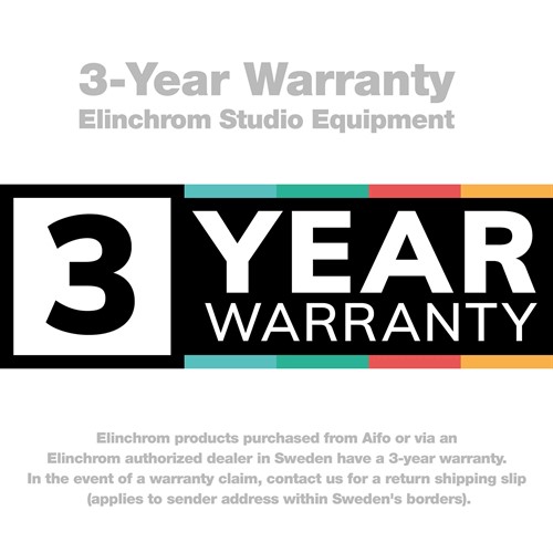 Elinchrom 3-Year Warranty