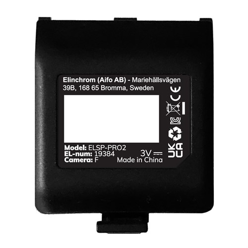 Elinchrom Pro X Battery Cover | Label F