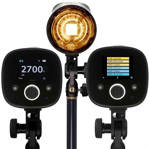 Bi-color LED Modelling light